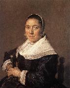 HALS, Frans Portrait of a Woman et oil painting